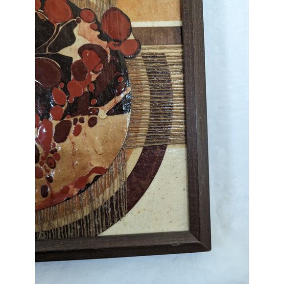 Harriet Hanson Mixed Media Artist 1970's 15" X 12" Chicago Artist See Photos - Picture 10 of 12